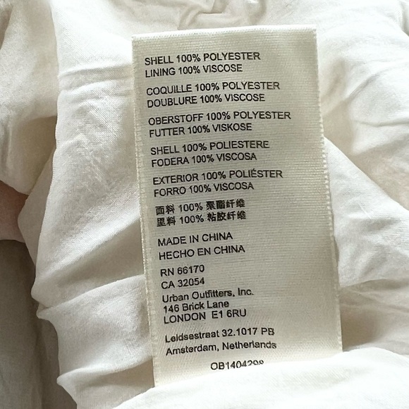 NWT FREE PEOPLE Floral Chiffon Puff Long Sleeve Smock Cuff Lace Up Side Dress XS - Picture 9 of 9